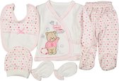 5-delige newborn baby kledingset in leuke cadeaudoos - Kraamcadeau - Babyshower - Babykleertjes