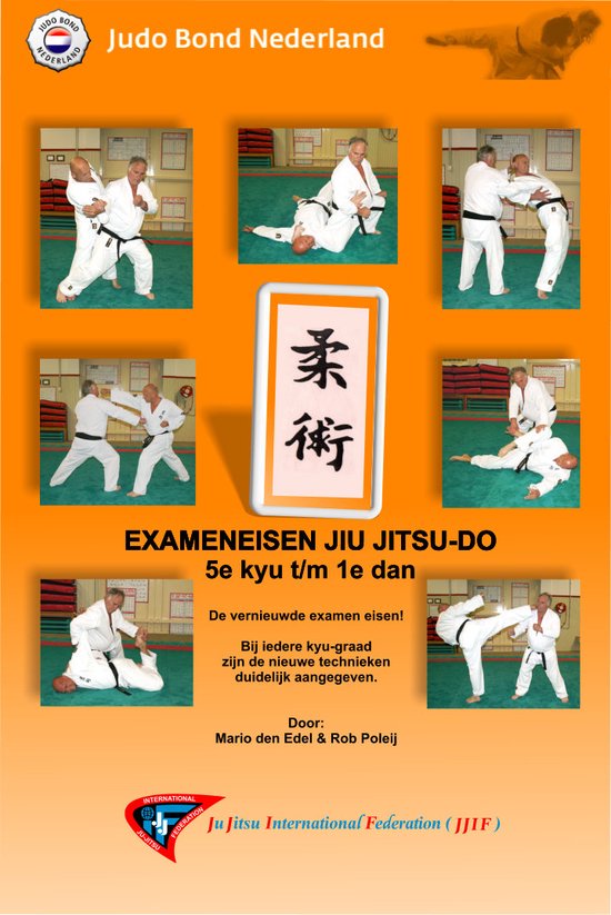 Jiu Jitsu-Do exameneisen 5e kyu t/m 1e dan
