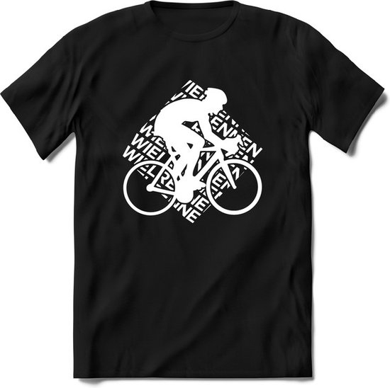 Wielrennen sport fiets T-Shirt Heren / Dames - Perfect wielren Cadeau Shirt - grappige Spreuken, Zinnen en Teksten. Maat S