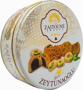 Zaitoune - Luxe MIX "Nawashif" - Arabische koekjes - met dadels pistache en sesam - Uniek MIX koekjes cadaeutje - 250g