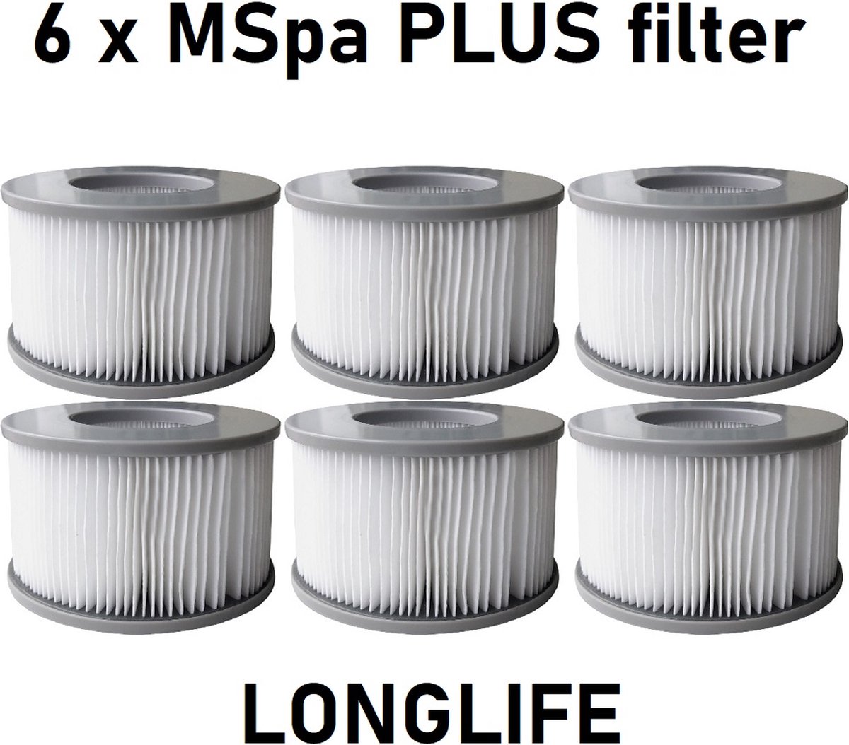 6 x MSpa filter Plus set 2020-2022