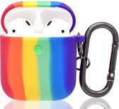 Shieldcase Rainbow  Case geschikt voor Airpods 2 case - multicolor