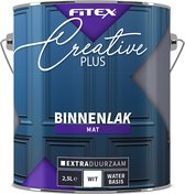 Fitex Creative+ Binnenlak Mat - Lakverf - Dekkend - Binnen - Water basis - Mat