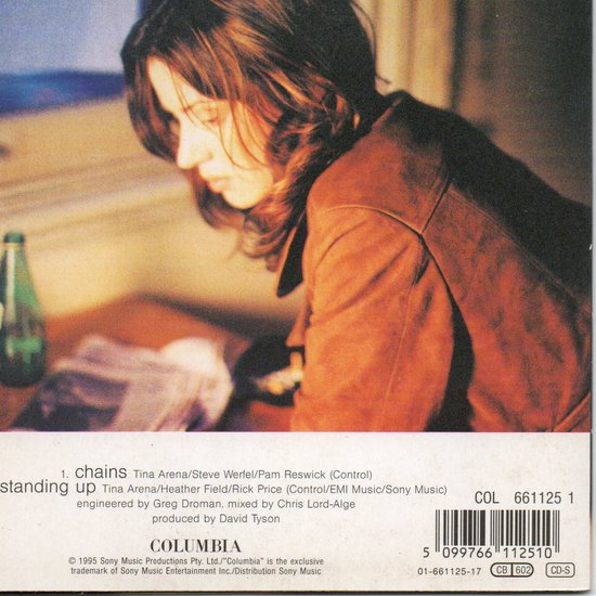 Tina Arena Chains, Tina Arena Muziek