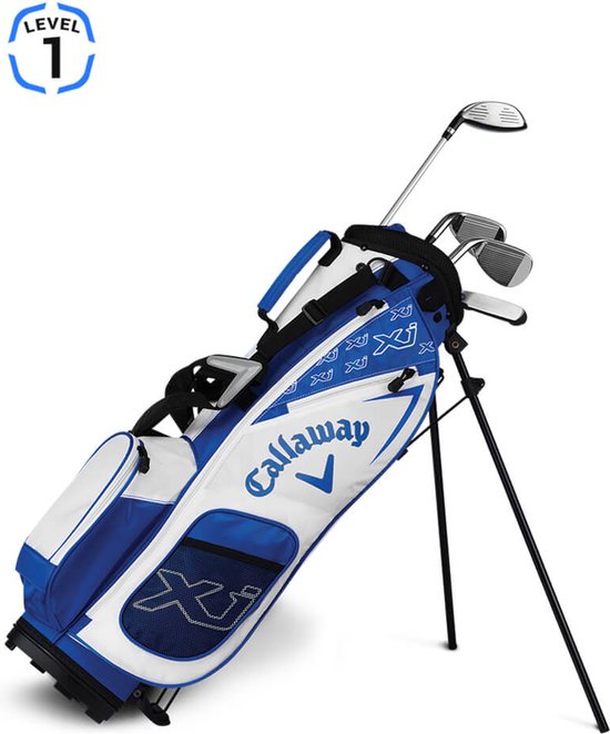Callaway XJ1 Blauw 7-Delige Junior Golfset (Unisex 3-5 Jaar)