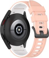 Smartwatch bandje - Geschikt voor Samsung Galaxy Watch 5 (incl. Pro) en Galaxy Watch 4 horlogebandje - Siliconen sport - Fungus - Roze