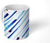 Mok - Koffiemok - Aquarel - Verf - Patronen - Mokken - 350 ML - Beker - Koffiemokken - Theemok