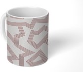 Mok - Koffiemok - Vintage - Patronen - Abstract - Mokken - 350 ML - Beker - Koffiemokken - Theemok