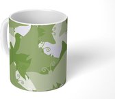 Mok - Koffiemok - Patronen - Abstract - Vlinder - Mokken - 350 ML - Beker - Koffiemokken - Theemok