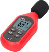 AspektProducts - Decibelmeter - Geluidsmeter - Db meter - Digitale geluidsmeter - Rood