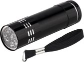 Compacte Mini Zaklamp / Flashlight | Klein Zaklampje | 3x AAA - Zwart