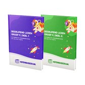 Begrijpend Lezen Groep 4 - Deel 1 & 2 - Oefenboeken.nl - Voorbereiding op eindtoetsen zoals Cito, IEP, Route 8 en Doorstroomtoets