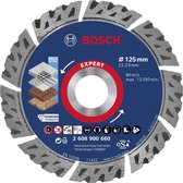 Bosch Accessories 2608900660 Disques à tronçonner diamantés multi-matériaux EXPERT, 125 x 22,23 x 2,2 x 12 mm Diamètre 125 mm 1 pc(s)
