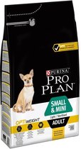 PRO PLAN® OPTIWEIGHT Small & Mini Adult Dog - Light / Sterilised - Rijk aan Kip - Voor kleine volwassen honden - 3 kg