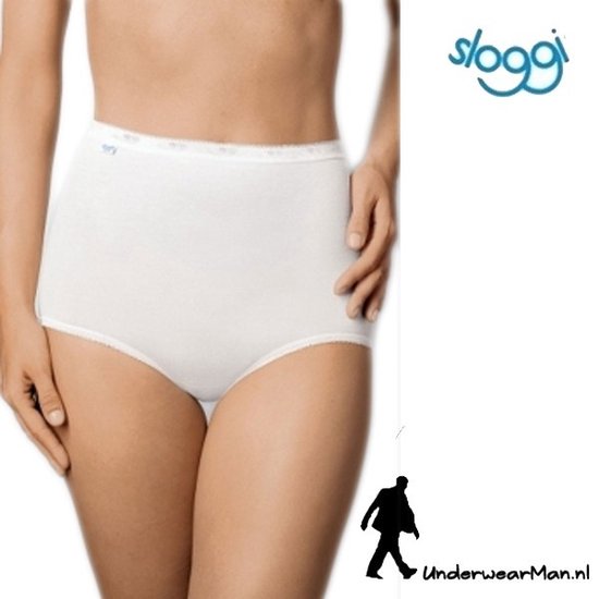 Sloggi Basic + Ladies Maxi Slip - Blanc - Taille 56