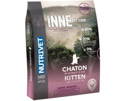 NUTRIVET Inne kip brokjes - voor kitten - 1,5 kg
