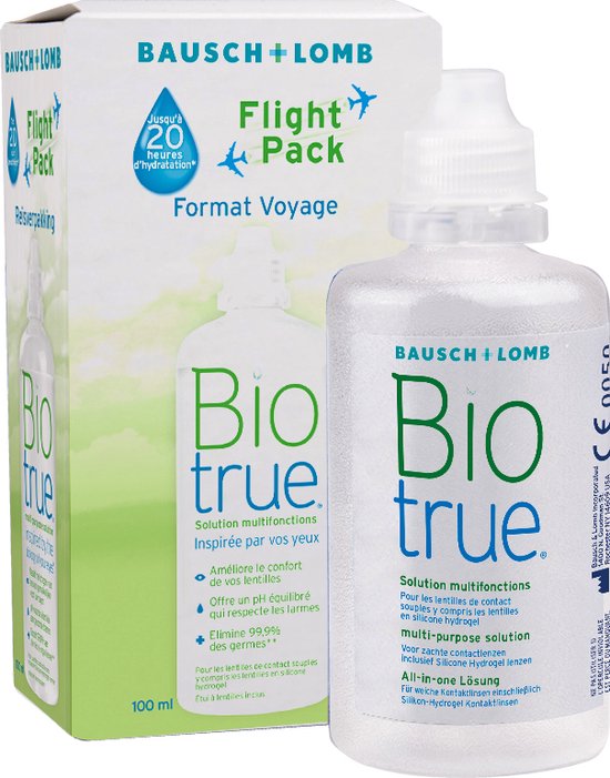 Biotrue solution multi-usage Flight Pack 100ml