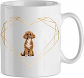 Mok poedel 7.3| Hond| Hondenliefhebber | Cadeau| Cadeau voor hem| cadeau voor haar | Beker 31 CL