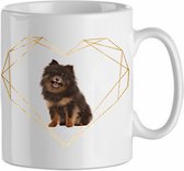 Mok Pomeriaan 1.2| Hond| Hondenliefhebber | Cadeau| Cadeau voor hem| cadeau voor haar | Beker 31 CL