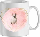 Mok franse bulldog 1.1| Hond| Hondenliefhebber | Cadeau| Cadeau voor hem| cadeau voor haar | Beker 31 CL