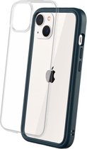 Apple iPhone 13 Hoesje - Rhinoshield - MOD NX Serie - Hard Kunststof Backcover - Dark Teal - Hoesje Geschikt Voor Apple iPhone 13