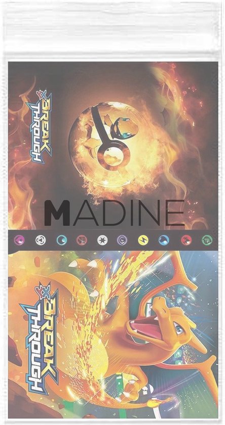 Thumbnail van een extra afbeelding van het spel Madine Pokemon Verzamelmap - Charizard - 240 Kaarten - Card Sleeves - Pokemon Celebrations