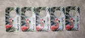 Maathangers Flamingo - Baby kledinghangers - Set van 5 - Maat 50 t/m 104