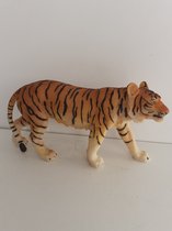 Tijger beeld kleine rode tijger lopend van Mayer Chess 7x15x5 cm