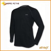 Athlex Thermo Shirt met Lange mouw  L Zwart