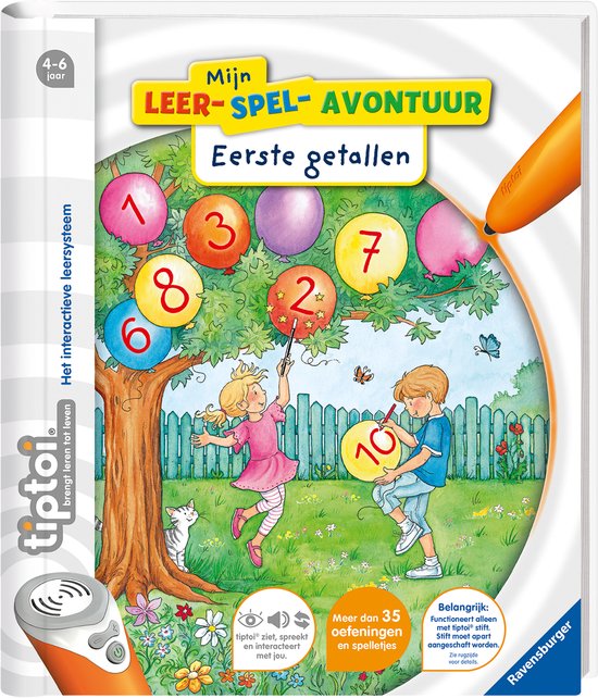 tiptoi® Mijn leerspel avontuur Eerste Getallen - Ravensburger - Leersysteem