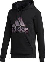 adidas Performance Bos Hoops Hdy Sweatshirt Mannen zwart M