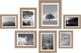 Fotolijst - Henzo - Driftwood - Fotowand - 7 lijsten - Beige