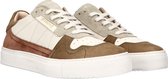 Goosecraft Christian Men 4 Heren Sneakers - Wit & Bruin - Maat 40