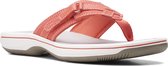 Clarks Brinkley Sea Dames Slippers - Bright Coral - Maat 35.5