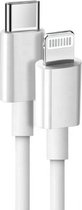 Oplader kabel geschikt voor iPhone - Kabel geschikt voor lightning - USB C kabel - Lader kabel