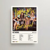 Little Mix Poster - Get Weird Album Cover Poster - Little Mix LP - A3 - Little Mix Merch – Muziek