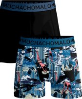 Muchachomalo-2-pack onderbroeken voor mannen-Elastisch Katoen-Boxershorts - Maat XXL