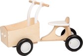 Van Dijk Toys Loop-bakfiets - Loopfiets - Unisex - Wit | bol.com