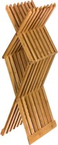 Bamboe klapstoel | Inklapbare stoel | Bijzetstoel | Opvouwbare stoel | 40x32x45cm