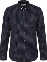 TOM TAILOR allover printed stretch shirt Heren Overhemd - Maat XXL