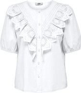 JdY JDYCLAUDIA 2/4 SHIRT WVN Dames Blouse - Maat 36