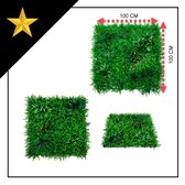 Muurdecoratie wandtegel groen 100x100cm - verticale tuin - wanddecoratie mos