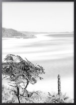 Poster Met Zwarte Lijst - Whitsunday Eiland Poster