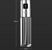 RVS Olijfolie Sprayer - 1 stuk - Glas - Premium Design - Lekvrij