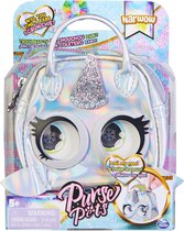 Purse Pets - Micro - Stijlvolle kleine handtas Narwow Narwhal met rollende ogen