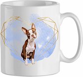 Mok Boston terrier 5.2| Hond| Hondenliefhebber | Cadeau| Cadeau voor hem| cadeau voor haar | Beker 31 CL