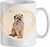 Mok Border terrier 2.5| Hond| Hondenliefhebber | Cadeau| Cadeau voor hem| cadeau voor haar | Beker 31 CL