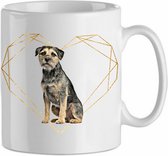 Mok Border terrier 5.3| Hond| Hondenliefhebber | Cadeau| Cadeau voor hem| cadeau voor haar | Beker 31 CL
