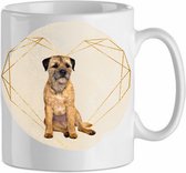 Mok Border terrier 3.1| Hond| Hondenliefhebber | Cadeau| Cadeau voor hem| cadeau voor haar | Beker 31 CL