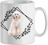 Mok Afgan hound 1.5| Hond| Hondenliefhebber | Cadeau| Cadeau voor hem| cadeau voor haar | Beker 31 CL